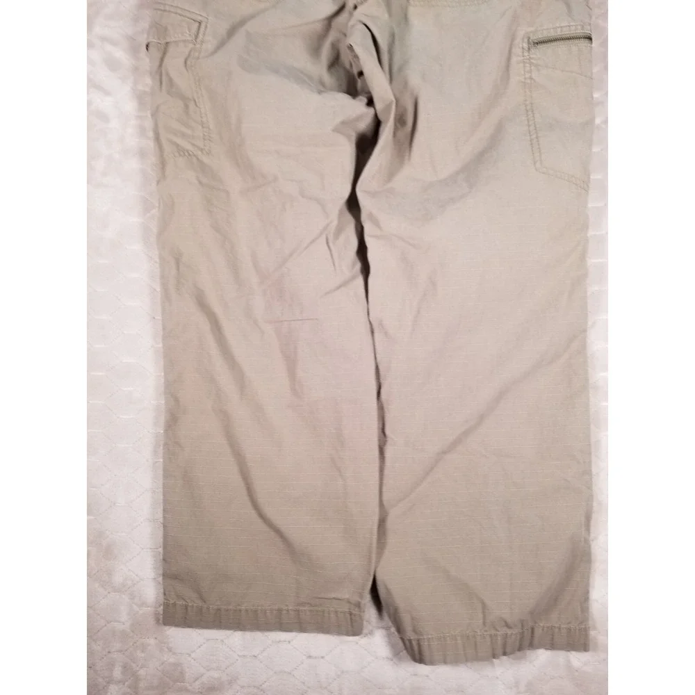 Columbia Sportswear Khaki Hiking Pants Fits 36x30‎ Lightweight See Pics